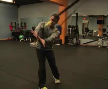 TRX Golf Swing with Full Rotation