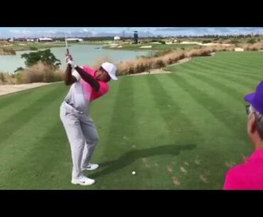 Every tee shot from Tiger Woods pro-am at Hero