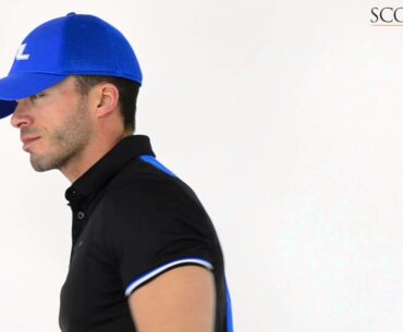 J Lindeberg William TX Polo Shirt Black