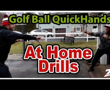 Quick Hands Golf Ball Drill for Baseball