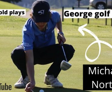 Golfing With Michael Playing George Golf Club