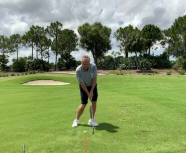 Video GOLF Tip 3   Impact with Wedge, Tee Visual Drill