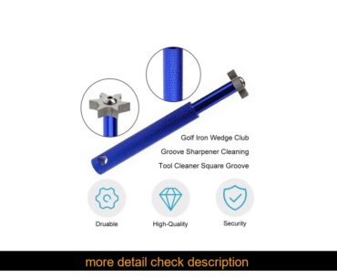 NeedGolf Iron Wedge Club Groove Sharpener Tool Cleaner Square Groove Well Sell