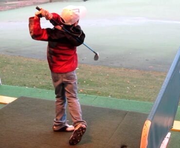 7 year old imitates golf swings of Barkley, Tiger, Bubba Watson, Duffner, Arnold Palmer, etc