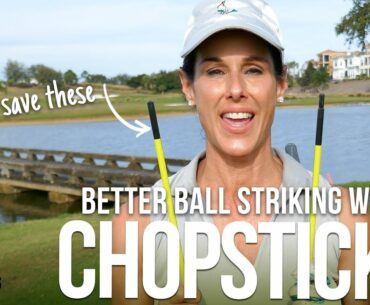 Golf Tip: Chopsticks for Better Ball Striking