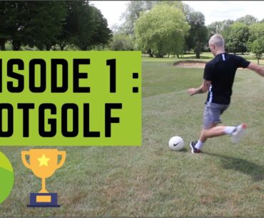 BRAD vs LUKE - WE PLAYED FOOT GOLF!