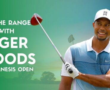 Tiger Woods Range Session For The 2018 Genesis Open @ Riviera Country Club