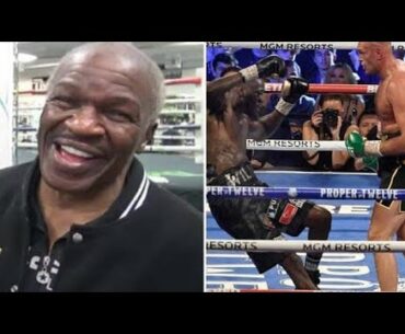 FLOYD  MAYWEATHER SR SAYS DEONTAY WILDER IS TRASH!!!