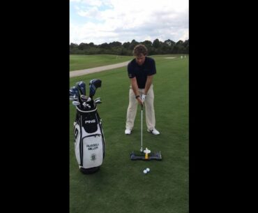 Pro Russell MILLER Golf Swing with Simple Golf Path