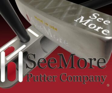 SeeMore Putters Featuring Precision Tour Milled and Rifle Scope Technology