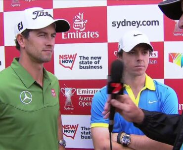 2013 - Emirates Australian Open R4 interviews