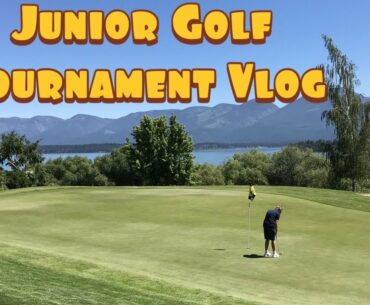 Montana Junior State Championship Recap | Junior Golf Tournament Vlog