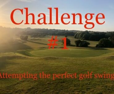 Golf Challenge Tour Series - Terrible Golfer Attempting a Perfect Golf Swing