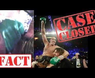 TYSON FURY VS DEONTAY WILDER GLOVEGATE 2 GLOVES TAMPERING DEBUNKED