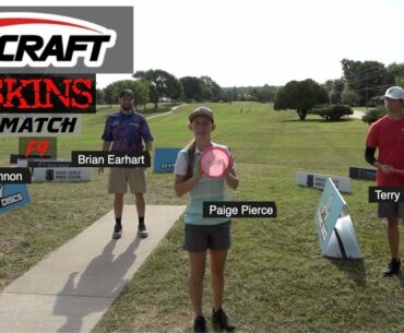 Team Discraft Skins Match | F9 | Pierce, Rothlisberger vs Gannon, Earhart