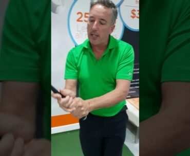 How to grip a golf club correctly- filmed on Samsung S9+