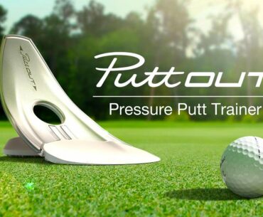 PERFECT YOUR PUTTING with PuttOut Golf Pressure Putt Trainer