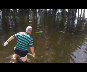 Nick Saves Golf Club From Water