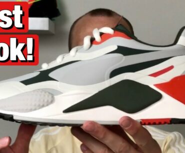 Puma RS-G golf shoes - first look and how they fit on feet