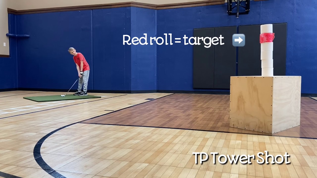 Toilet Paper Golf Trick Shots – by a Junior Golfer – Toilet Roll Challenge Toilet Paper Golf Trick Shots - by a Junior Golfer - Toilet Roll Challenge