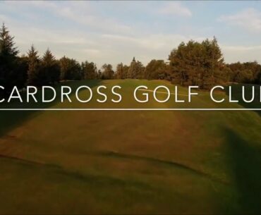Cardross Golf Club from the air