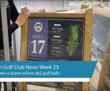 Halesowen Golf Club Latest News plus How to Win a Dozen Wilson DX2 Balls
