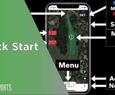 Quick Start to V1 Game Golf GPS and Scorecard