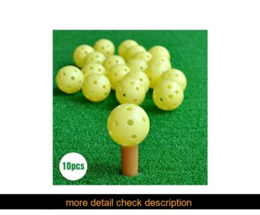 Discount50pcs 41mm Hollow Golf Balls Golf Training Balls Portable Indoor Golf Hollow Ball Sports Ou
