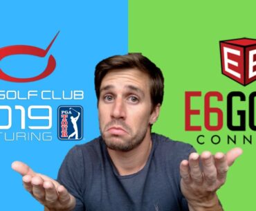 TGC 2019 vs E6 CONNECT (Golf Simulator Software Review)