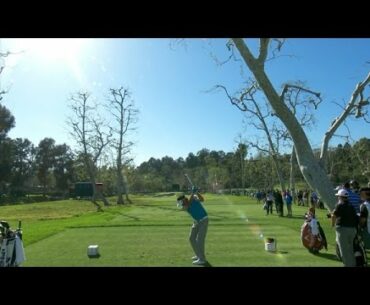 Bubba Watson’s tee shot sets up birdie at Northern Trust