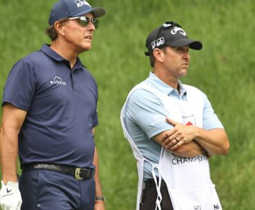 Phil Mickelson's cart path ruling at Travelers Championship