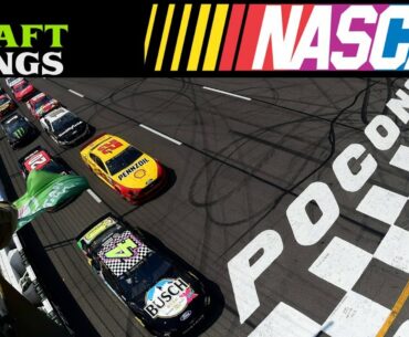 Draftkings NASCAR DFS Strategy + Q&A | Pocono 2 | Sunday