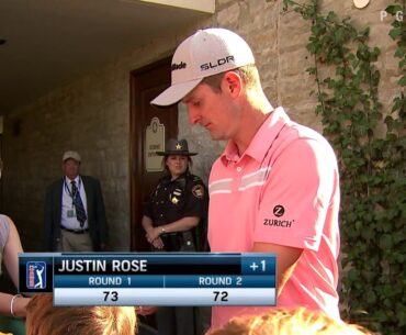 Justin Rose Hits Ball More Than Once - Golf Rules