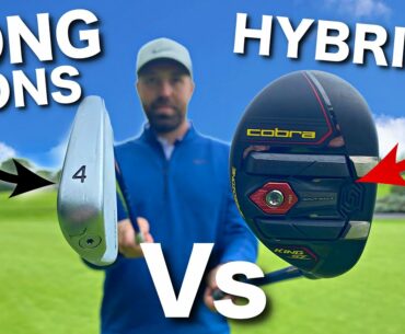 THE DIFFERENCE - LONG IRON SWING Vs HYBRID SWING