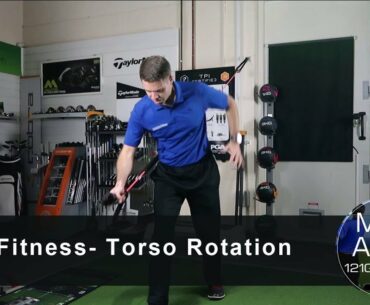 Golf Fitness - Torso Rotation   Push