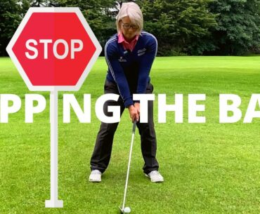 STOP TOPPING THE GOLF BALL