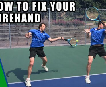 How To Fix Your Balance On The Forehand | FOREHAND LESSON