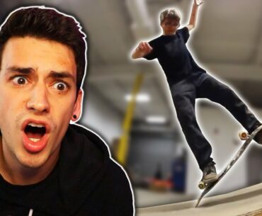 REACTING TO THE CRAZIEST SKATEBOARDING!