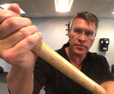 Long Martial Arts Stick Training For Beginners