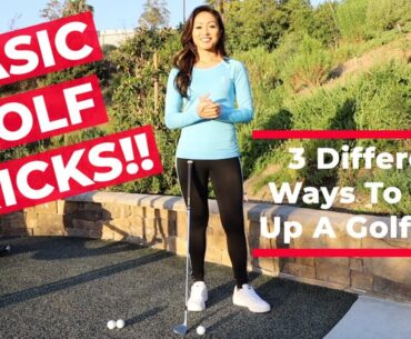 Basic Golf Tricks: 3 Different Ways To Scoop Up A Golf Ball