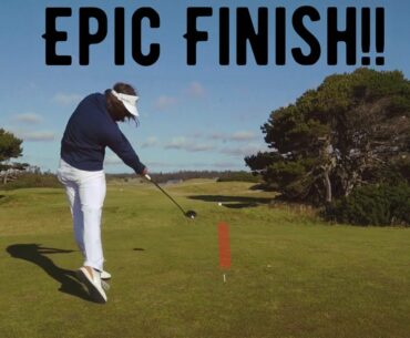 Front 9 at BANDON DUNES GOLF CLUB- World Long Drive Champion Plays Golf Episode 18 Part 1
