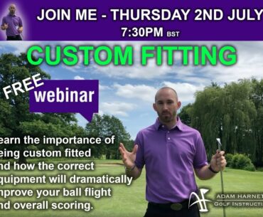 Custom Fitting Webinar