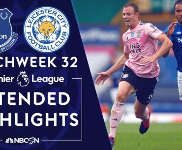 Everton v. Leicester City | PREMIER LEAGUE HIGHLIGHTS | 7/1/2020 | NBC Sports