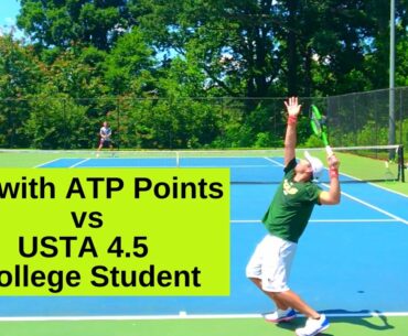 Division 1 with ATP Points vs USTA 4.5 College Student (Atlanta)