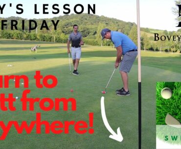 Putting Lesson!! Foxy's Golf Lesson Friday!!