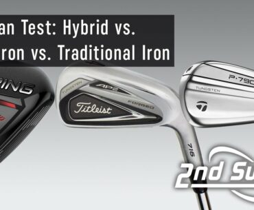 Hybrids vs. Utility Irons vs. Traditional Irons: Outdoor Trackman Testing & Comparison