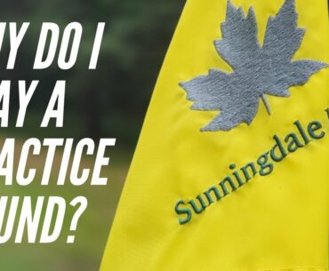 How to get the most out of your practice round and why doing it can save you upto 7-8 shots!