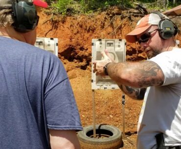 John helps w grip pressure and trigger press