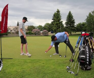 Callaway Triple Track Putter Fitting with Jim McCulley