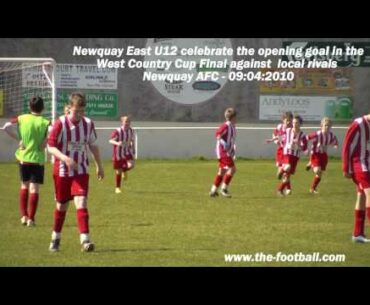 West Country Cup Final 2010 - Newquay East score opening goal against Newquay AFC